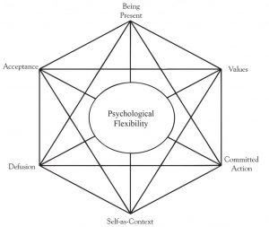 What are the six core processes of ACT?